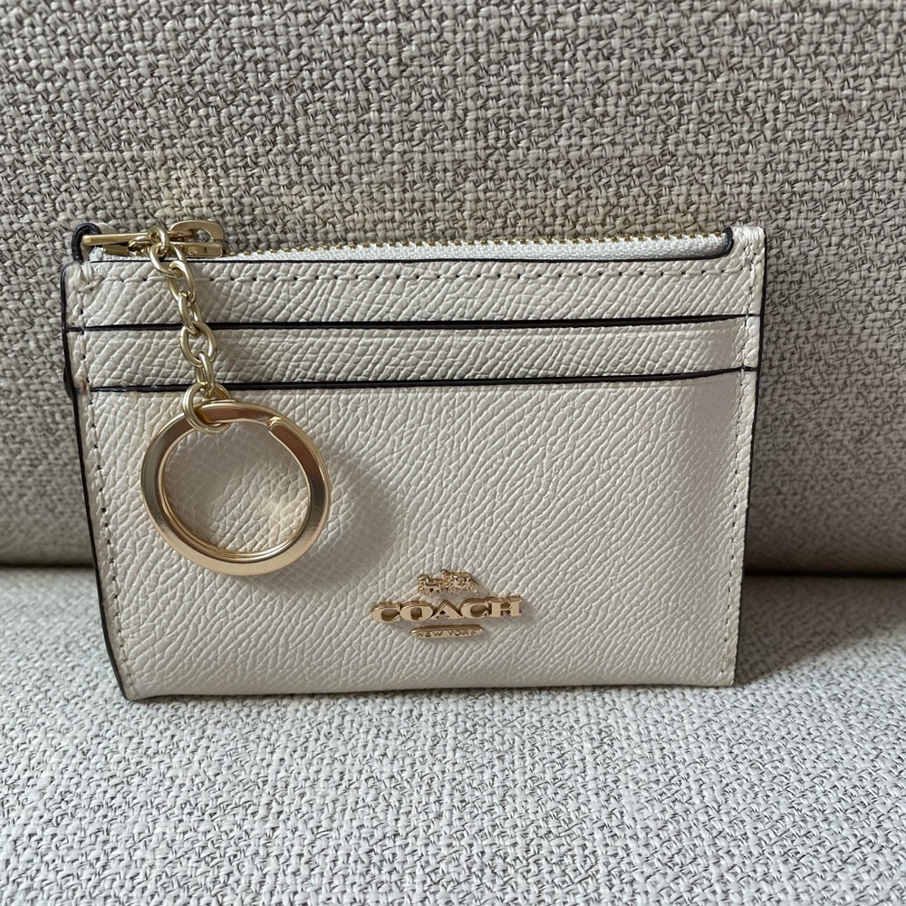 White Coach Card Holder